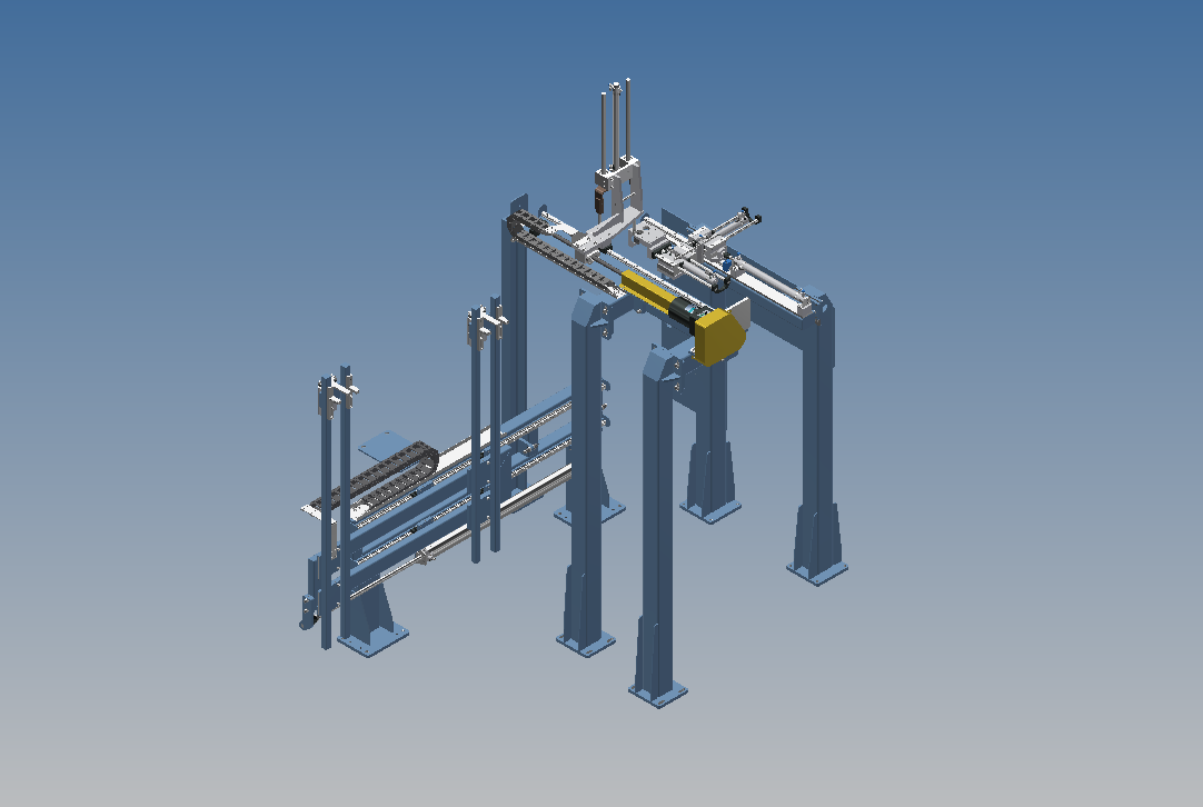 BAED-Bios直线导轨组合结构3D图纸 INVENTOR设计 附STP